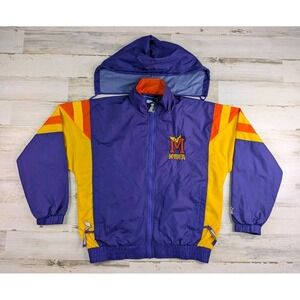 Vintage Starter Jacket Mens Small Minnesota State Screaming Eagles Sitcom Coach